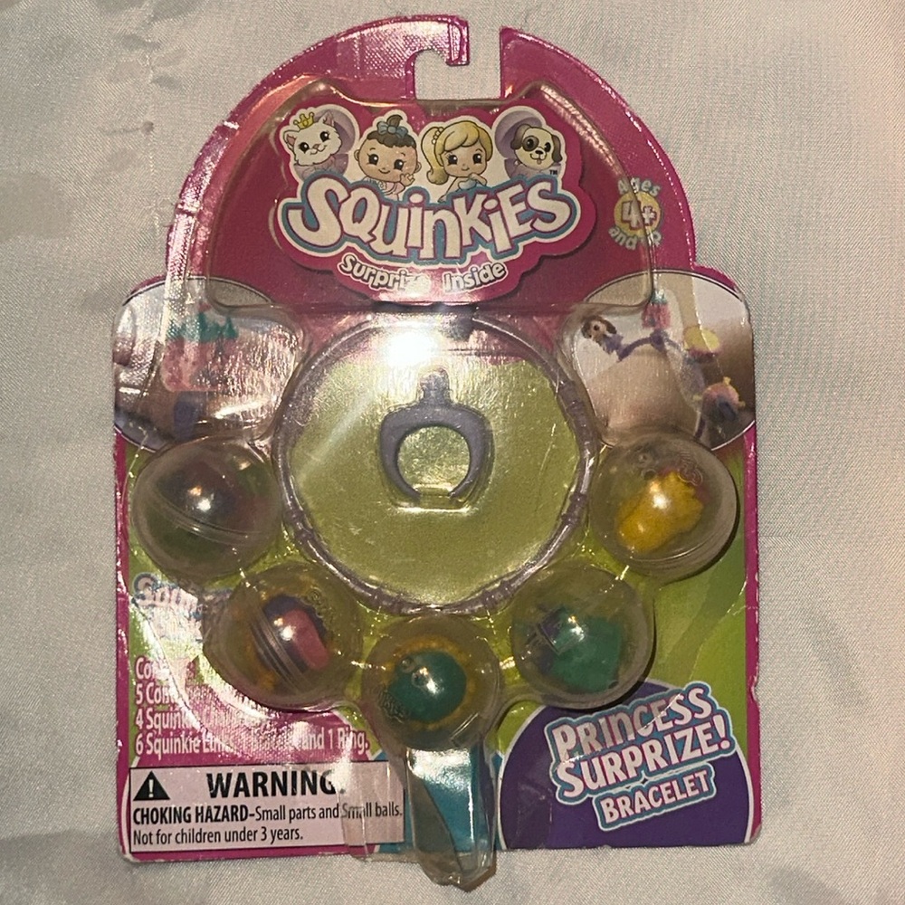 Squinkies Bracelet Princess Surprize Surprise Inside Mini NEW in Package